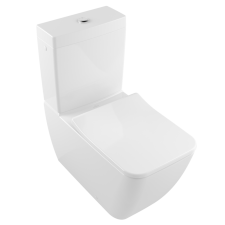 Villeroy and Boch Villeroy & Boch Venticello perem nélküli monoblokkos mélyöblítésű álló wc-csésze CeramicPlus felülettel - 4612R0R1 fürdőszoba kiegészítő