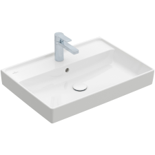 Villeroy & Boch Collaro mosdótál 65x47 cm négyszögletes fehér 4A336601 fürdőkellék