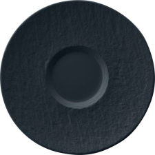 Villeroy & Boch Kávés csészealj, Villeroy & Boch Manufacture Rock 12 cm, fekete konyhai eszköz