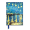 Vincent van Gogh: Starry Night over the Rhone (Foiled Blank Journal)