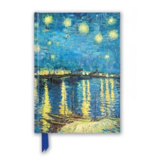 Vincent van Gogh: Starry Night over the Rhone (Foiled Blank Journal) naptár, kalendárium