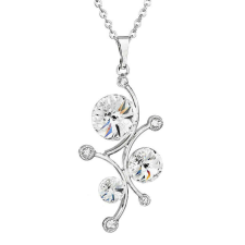Vinding - Kézzel készített Swarovski kristályos nyaklánc - CRYSTAL - fehér nyaklánc
