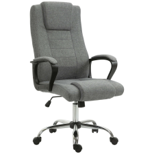 Vinsetto 921-265CG, Ergonomikus irodaszék, állítható magasságú, poliészter, szürke forgószék