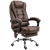 Vinsetto Irodai masszázsfotel távirányítóval és 6 masszázsponttal, mikroszálas, 65x70x111-119 cm, barna