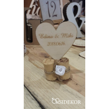  Vintage ültetőkártya parafadugó virágos dekorációs kellék