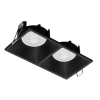 Viokef 2/Lights Recessed Spot Black Fino - VIO-4225101