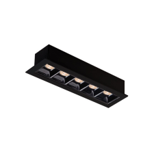 Viokef Aden fekete LED beépíthető lámpa (VIO-4260700) LED 1 izzós IP20 világítás
