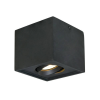 Viokef Ceiling Lamp Square Black Arion