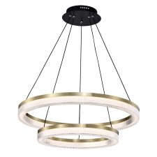 Viokef Happiness arany-fehér LED függesztett lámpa (VIO-4273900) LED 1 izzós IP20 világítás