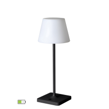 Viokef Happy fekete-fehér LED asztali lámpa (VIO-4276100) LED 1 izzós IP44 világítás