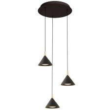Viokef Jolly fekete LED függesztett lámpa (VIO-4274100) LED 1 izzós IP20 világítás