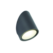 Viokef Juno sötétszürke LED kültéri falikar (VIO-4286000) LED 1 izzós IP65 kültéri világítás