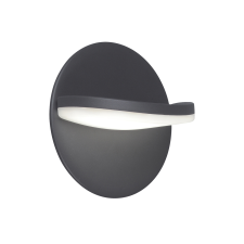 Viokef Letty sötétszürke LED kültéri fali lámpa (VIO-4309400) LED 1 izzós IP65 kültéri világítás