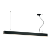 Viokef Linear Suspended Black Station Ultra Direct L2260 4000K - VIO-3911-0022-4-B-N