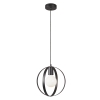Viokef Malou fekete függesztett lámpa (VIO-4233700) E27 1 izzós IP20