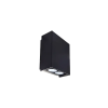 Viokef Sylvio fekete LED kültéri fali lámpa (VIO-4352500) LED 1 izzós IP65