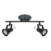 Viokef Vintage fekete mennyezeti spotlámpa (VIO-4139000) GU10 2 izzós IP20