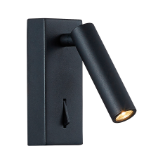 Viokef Zen fekete LED falikar (VIO-4229301) LED 1 izzós IP20 világítás