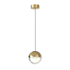 Viokef Zirea arany LED függesztett lámpa (VIO-4329801) LED 1 izzós IP20