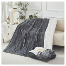  Violet 2 rétegű ágytakaró/pléd 230x200 cm - Sötétszürke ZU230200-6 lakástextília