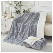  Violet 2 rétegű ágytakaró/pléd 230x200 cm - Szürke ZU230200-4 lakástextília