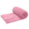 VIOLET Világos rózsaszín mikroplüss takaró, 200x230 cm