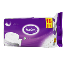 Violeta Premium toalettpapír 16tekercs 3retegű higiéniai papíráru