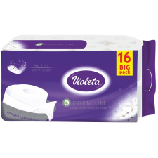 Violeta prémium toalettpapír 3 rétegű illatmentes, 16 darab (3859892288075) higiéniai papíráru