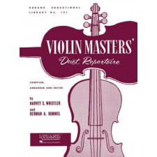  Violin Masters' Duet Repertoire – Harvey Whistler,Herman A. Hummel idegen nyelvű könyv