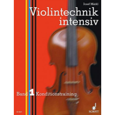  VIOLIN TECHNIQUE BAND 1 – Josef Märkl idegen nyelvű könyv