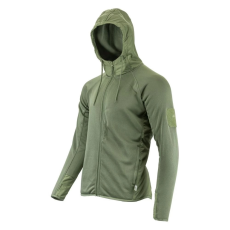 VIPER TACTICAL Storm kapucnis cipzáros pulóver zöld L