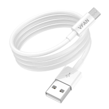 Vipfan USB és Micro USB kábel Vipfan X03, 3A, 1m (fehér) kábel és adapter