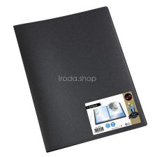 VIQUEL Bemutatómappa, 30 zsebes, A3, VIQUEL &quot;Essentiel&quot;, fekete mappa