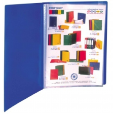 VIQUEL Bemutatómappa, 40 zsebes, A4, VIQUEL "Standard", kék mappa