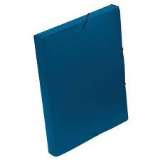 VIQUEL Gumis mappa, 30 mm, PP, A4, VIQUEL "Coolbox", kék mappa