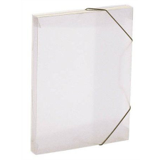 VIQUEL "Propyglass" gumis mappa 30 mm A4 víztiszta (IV021340 / 021340-09) mappa