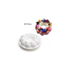  Virág alakú szilikon mousse forma sütés és főzés