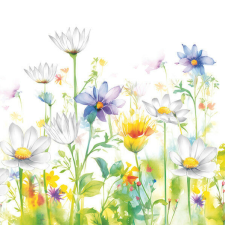 Virág Meadow szalvéta 20 db-os 33x33 cm papírárú, csomagoló és tárolóeszköz