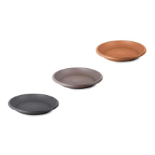  Virágcserép alátét műanyag Top 17cm kávé barna dekorációs kellék