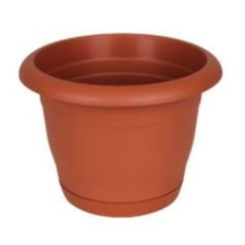  Virágcserép alátéttel Méret: 12,5L 31,5x24cm kerti tárolás