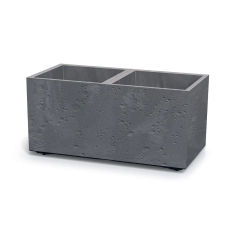  Virágcserép Prosperplast SIERRA CASE betonhatású 77 cm szürke kerti tárolás