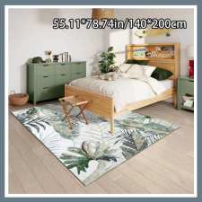 Virágmintás bársony szőnyeg 140 x 200 cm BT674413-3 lakástextília