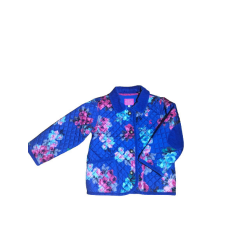  Virágmintás steppelt kabát 92-98cm gyerek kabát, dzseki