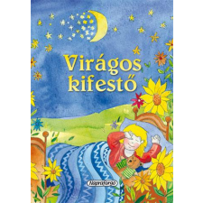  Virágos kifestő gyermek- és ifjúsági könyv
