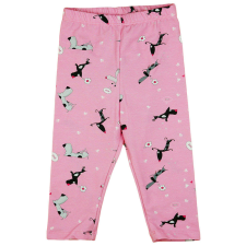 Virágos lányka pamut leggings - 86-os méret gyerek nadrág
