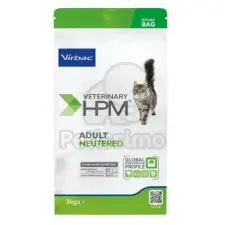  Virbac Veterinary HPM Adult Neutered Cat száraz gyógytáp macskáknak 3 kg macskaeledel