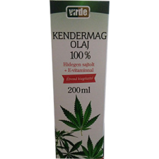Virde kendermagolaj e-vitaminnal 100% 200 ml vitamin és táplálékkiegészítő