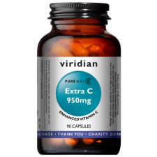 Viridian Extra C 950mg (C-vitamin), 90 kapszula vitamin és táplálékkiegészítő