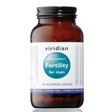 Viridian Fertility for Men 120 kapszula (potencia) vitamin és táplálékkiegészítő