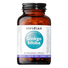 Viridian Ginkgo Biloba 60 kapszula vitamin és táplálékkiegészítő